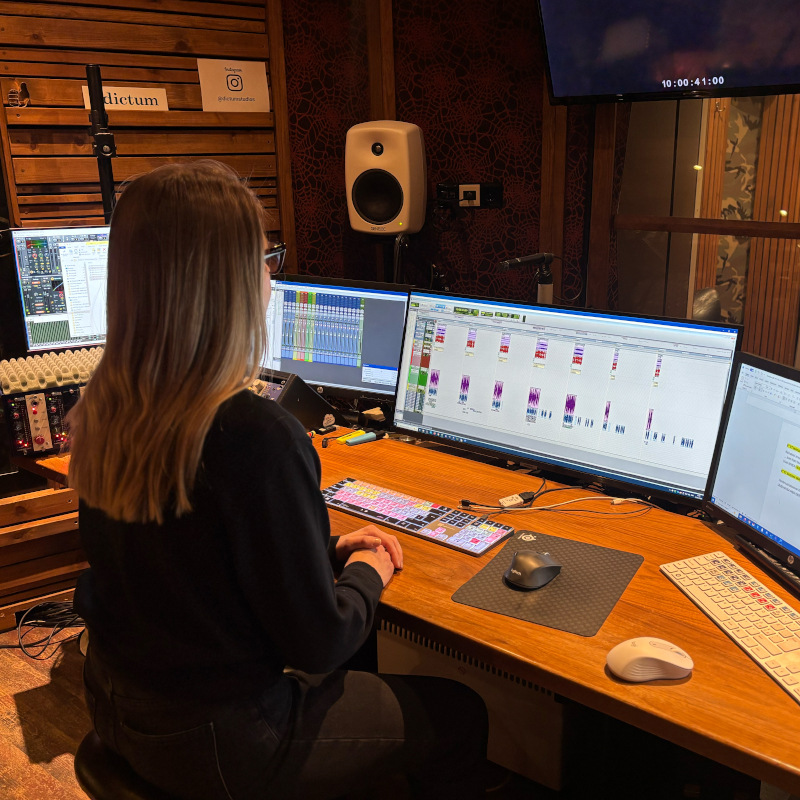 Dictum studio control room
